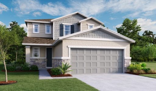 New construction Single-Family house Palm, 808 Blue Creek Drive, Haines City, FL 33844 - photo