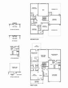 3320 Floorplan. Photo representation. Colors and options will differ.