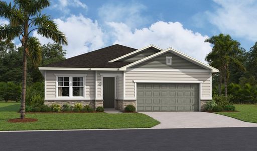 New construction Single-Family house 5869 Tomahawk Lake Drive, Jacksonville, FL 32254 Slate- photo 0 0