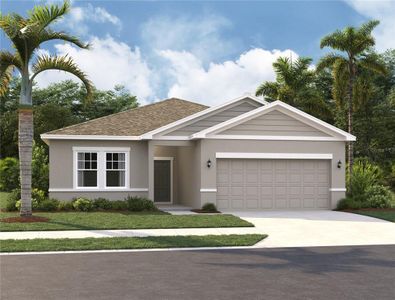 New construction Single-Family house 453 Archway Place, Saint Cloud, FL 34771 Badland Homeplan- photo 0