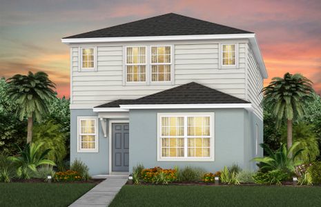 New construction Single-Family house 2028 Mossy Vine Avenue, Saint Cloud, FL 34771 - photo 0