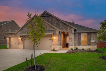 New construction Single-Family house 1433 Whitetail Lane, Azle, TX 76020 Lavon- photo 1 1