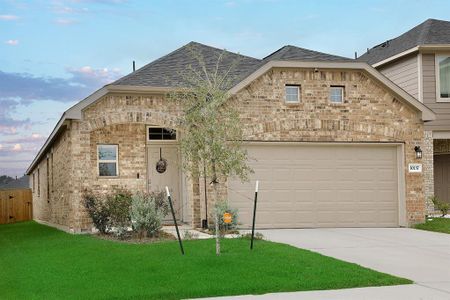 New construction Single-Family house 10137 Whooping Crane Way, Magnolia, TX 77354 - photo 0