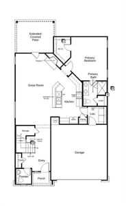 New construction Single-Family house 124 Robert Hightower Cove, Jarrell, TX 76537 Plan 2410- photo 34 34