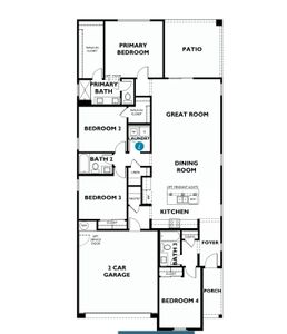 New construction Single-Family house 4708 S 122Nd Dr, Avondale, AZ 85323 Plan 3502 Exterior B- photo 0