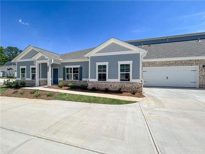 New construction Townhouse house 3912 Shelleydale Drive, Powder Springs, GA 30127 Augusta- photo 1 1
