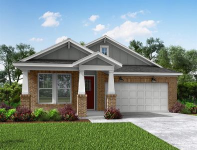 New construction Single-Family house 18830 Brego Lane, Tomball, TX 77377 - photo 0 0