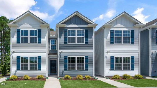 New construction Townhouse house 8730 Asher Gray Way, Raleigh, NC 27616 SYDNEY- photo 0