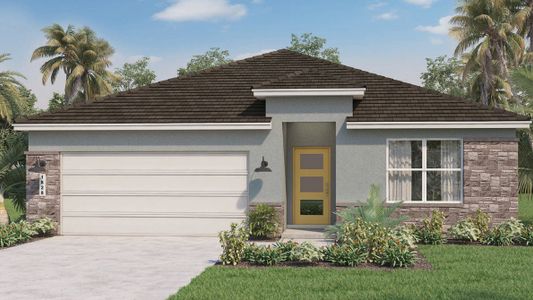 New construction Single-Family house 3951 Malawi Trail, Saint Cloud, FL 34772 Cali Modern- photo 0 0