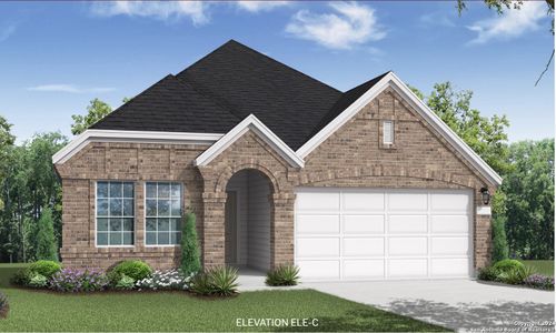 New construction Single-Family house 320 Foxtail Path, Cibolo, TX 78108 Izoro (1691-CV-35)- photo 0