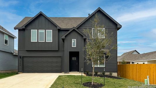 New construction Single-Family house 4510 Lampasas Flats, San Antonio, TX 78253 THE QUINCY- photo 0