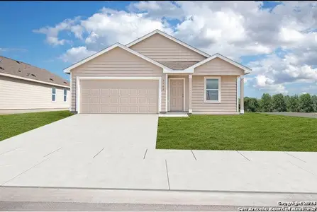 New construction Single-Family house 31849 Bluewood Vista, Bulverde, TX 78163 Nettleton- photo 0