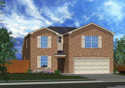 New construction Single-Family house 2909 Wentwood Run, San Antonio, TX 78245 The Sheppard- photo 0 0