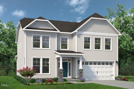 New construction Single-Family house 34 Windflower Court, Clayton, NC 27520 The Concerto - photo 0 0