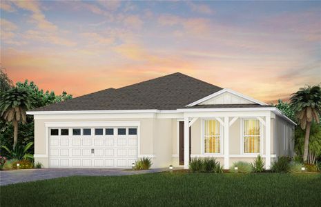 New construction Single-Family house 1963 Spring Shower Circle, Kissimmee, FL 34744 Mystique- photo 0