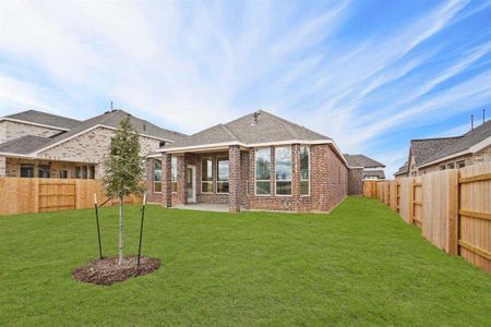 New construction Single-Family house 24923 Hibiscus Garden Way, Katy, TX 77493 Denton plan- photo 7 7