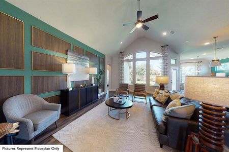 New construction Single-Family house 2204 Tobiano Trace Trce, Georgetown, TX 78628 Branford- photo