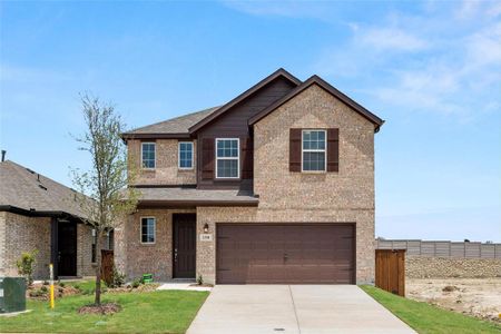New construction Single-Family house 150 Palo Duro Bend, Rhome, TX 76078 Shelby- photo 0 0
