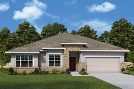 New construction Single-Family house 262 Twistleaf Drive, Buda, TX 78610 The Touchstone- photo 0