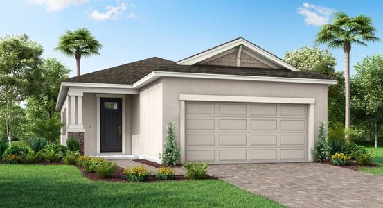 New construction Single-Family house 3712 Maxwell Park Drive, Sun City Center, FL 33573 Egmont- photo 0