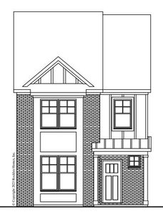 New construction Townhouse house Glen, 1584 Old Salem Rd, Conyers, GA 30013 - photo