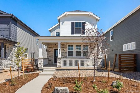 New construction Single-Family house 3327 N Duquesne Way, Aurora, CO 80019 Celeste- photo 0