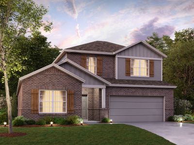 New construction Single-Family house 14049 Ladbroke Street, Pilot Point, TX 76258 Barbosa - 40' Smart Series- photo 0