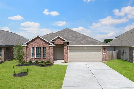 New construction Single-Family house 346 Shoreview Drive, Conroe, TX 77303 The Epsom- photo 1 1