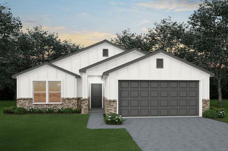 New construction Single-Family house 204 Hemp Hill, Jarrell, TX 76537 Lampasas- photo 1 1