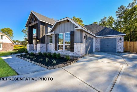 New construction Single-Family house 12702 Enfield Ct, Magnolia, TX 77354 - photo 0