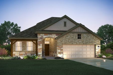 New construction Single-Family house Paramount II, 1403 North Roger Hanks Parkway, Dripping Springs, TX 78620 - photo