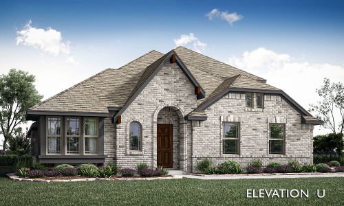 New construction Single-Family house Cypress II Side Entry, 12528 Yellowstone St, Godley, TX 76044 - photo