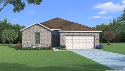 New construction Single-Family house 509 Cowboy Heights, Cibolo, TX 78108 Chestnut J- photo 3 3