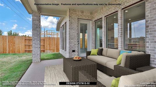 New construction Single-Family house 12307 Fort Jyn, San Antonio, TX 78245 Design 2737W- photo 4 4