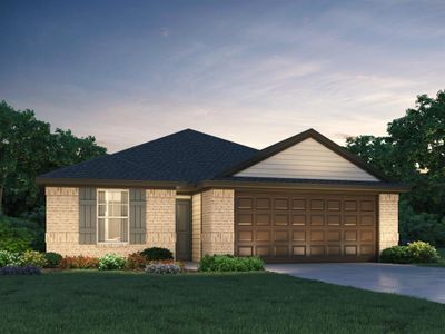 New construction Single-Family house 18810 Frost Ridge Drive, Crosby, TX 77532 The Callaghan (830)- photo 0