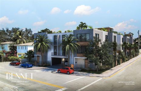 New construction Townhouse house 501 Northeast 61st Street, Unit 503, Miami, FL 33137 - photo 5 5