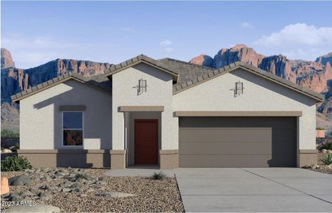 New construction Single-Family house 1543 E Squire Drive, Casa Grande, AZ 85122 Cali- photo 0