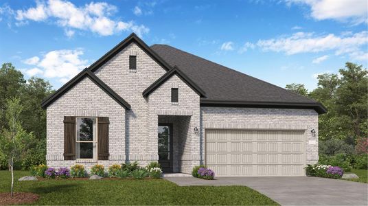 New construction Single-Family house 5202 Fig Tree Lane, Manvel, TX 77578 Copperfield- photo 0