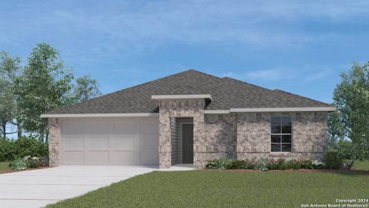 New construction Single-Family house 817 Peccary Place, Seguin, TX 78155 The Ashburn- photo 3 3