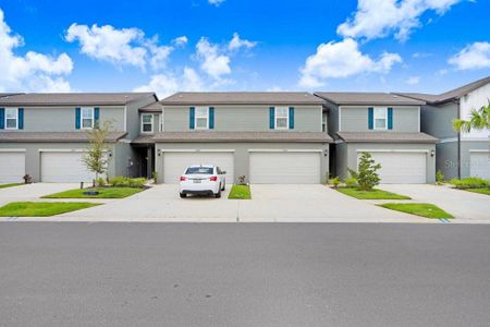 New construction Townhouse house 32451 Limitless Place, Wesley Chapel, FL 33545 Oakville I- photo 0