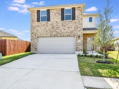 New construction Single-Family house 220 Longmount Cv, Liberty Hill, TX 78642 The Saguaro (360)- photo 0