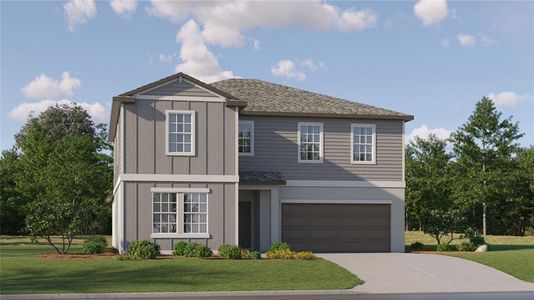 New construction Single-Family house 34785 Rainville Loop, Zephyrhills, FL 33541 Trenton- photo 0 0