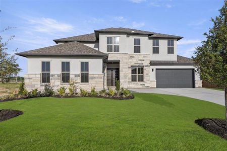 New construction Single-Family house 9023 Boardwalk Place, Manvel, TX 77583 Briargate A- photo 1 1