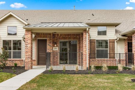 New construction Townhouse house 2841 Applewood Way, Wylie, TX 75098 Prague - photo 1 1