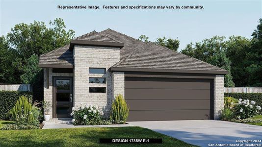 New construction Single-Family house 212 Reef Band Drive, Kyle, TX 78640 Design 1785W- photo 0 0