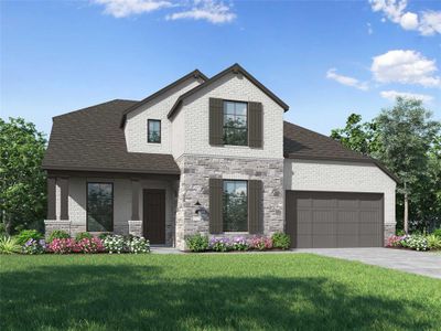 New construction Single-Family house 561 Pebble Drive, Waxahachie, TX 75167 Blenheim Plan- photo 0