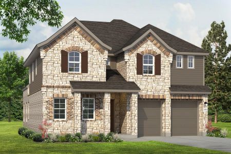 New construction Single-Family house 1229 Terrace View Drive, Georgetown, TX 78628 - photo 4 4