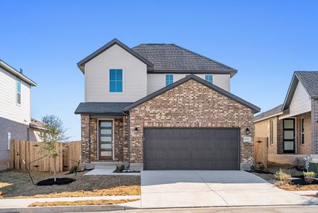 New construction Single-Family house 3623 Twin Glades Pass, Austin, TX 78610 Fieldstone- photo 35