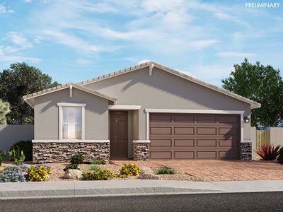 New construction Single-Family house 4371 W Janie Street, San Tan Valley, AZ 85144 Leslie- photo 0