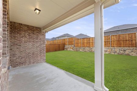 New construction Single-Family house 1449 Martingale, Forney, TX 75126 Bell Homeplan- photo 98 98